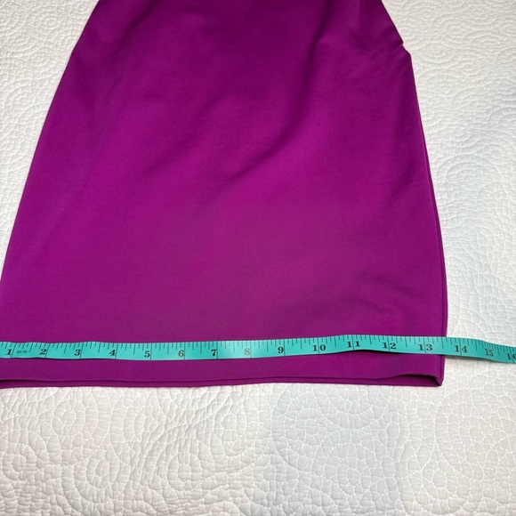 Ted Baker Pink Asymmetrical One-Shoulder Cocktail Dress Ted size 0 IS size 2 - Picture 11 of 16